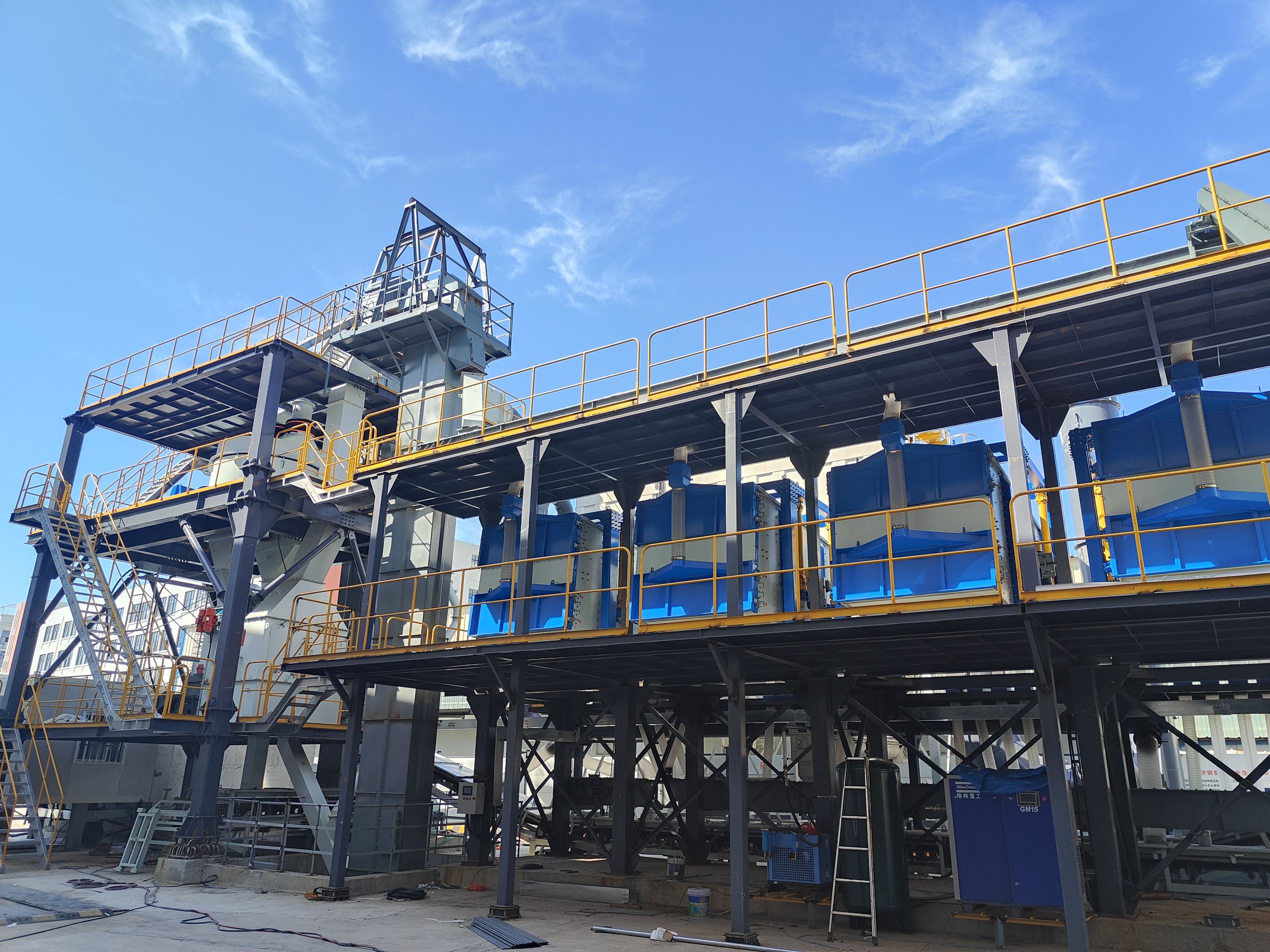 特種砂漿市場火爆，唐山金路特種砂漿制砂樓引領(lǐng)潮流